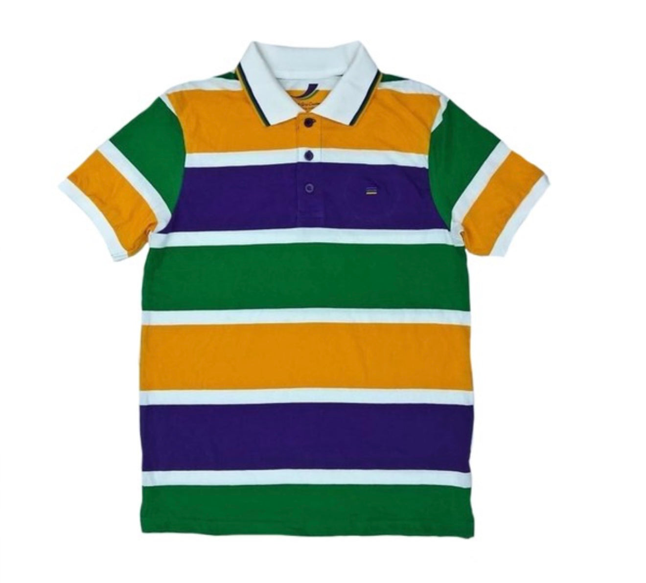 Mardi Gras Block Polo